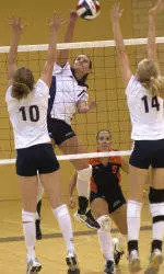 Bucknell Volleyball Opens Patriot League Play with 3-0 Win Over Holy Cross