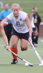 Durkin Scores Twice as Bucknell Field Hockey Upsets American 3-1 on Senior Day