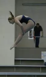 Erika Mannix Named Bison Athlete of the Week for School Record Performance