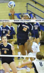 Bucknell Volleyball Closes Season with 3-0 Loss at American