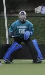 Bucknell Field Hockey Sneaks Past Sacred Heart 4-3 in Strokes