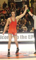 Bucknell's Kevin LeValley Wins 149-Pound Title at EIWA Championships, Named EIWA Outstanding Wrestler