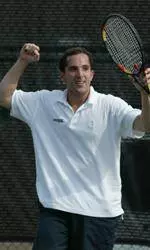 Bison Men's Tennis Wins 7-0 Victory over Visiting Towson