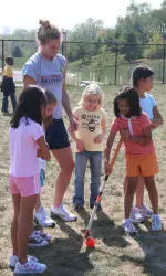 Bucknell Student-Athletes Pay Visit to Local Elementary School