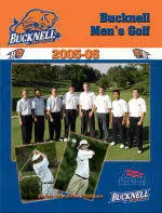 2005 Men's Golf Media Guide
