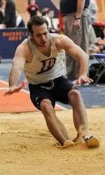 Bucknell's White Wins Heptathlon as Men's Track Moves into First at Patriot League Championships
