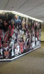 Commemorative Mural Placed in Sojka Pavilion Lobby