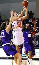 Bucknell Women's Basketball Powers Past Colgate 79-64 to Stay in Top Half of League Standings