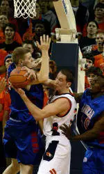 Bucknell Men Back in Win Column, 65-52 over American