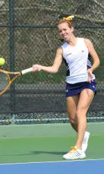 Bison Women's Tennis' Iepuras Shines on Day One of Bucknell Invitational