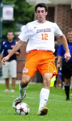 Men's Soccer's Powell, Plump Honored After Colgate Win