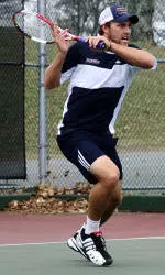 Sandburg Snags Wins Record In Bucknell's 6-1 Win Over Lehigh in Men's Tennis