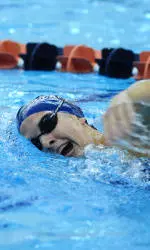 Bucknell Women's Swimming and Diving in Second After Day One of PL Championships