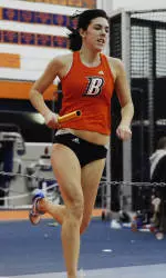 Bison Men's Track & Field Takes Second Straight Team Title, Women Finish Second at Bucknell Heptagonal