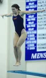 Bucknell Women's Swimming and Diving Defeats George Mason, 185-115
