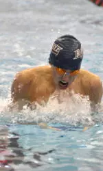 Bucknell Men's Swimming and Diving Defeats American and Lafayette, Falls to Navy
