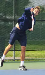 Men's Tennis Sets Up Bison vs. Bison Doubles Final at UConn Invitational