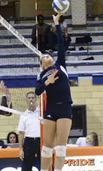 Bison Volleyball to Wrap Up Season at Holy Cross, Army