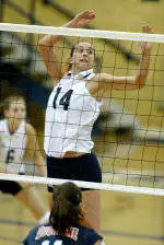 Bucknell Volleyball Rallies Past Coppin State, 3-1