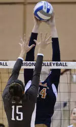 Bucknell Volleyball Downed at Colgate, 3-1