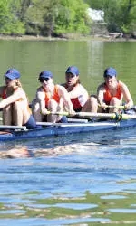Three Bucknell Women's Rowing Boats Place First During Heats at Dad Vail Regatta