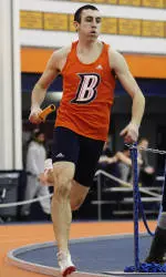 Bison Track & Field's Bretscher Takes Fourth in Pentathlon in First Day of Patriot League Championships