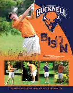 2008-09 Men's Golf Media Guide