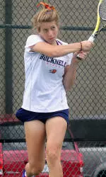 Bison Women's Tennis Defeats George Mason for Second Straight Victory, 4-2