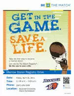 Bucknell Football Program to Hold Bone Marrow Donor Registry Event April 15