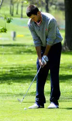 Bernard's 73 Has Bison Men's Golf in Hunt at Cornell Invitational