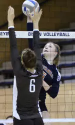 Bucknell Volleyball Slips 3-0 to Lehigh at Davis Gym