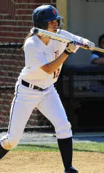 Sandford's RBI Single in Extra Innings Gives Bison Softball 4-3 Win over Holy Cross