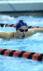 Bucknell Swimming and Diving Teams Both in Second After Day One of Bucknell Open