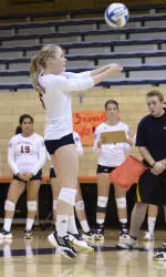 Bucknell Women's Volleyball Drops Home Finale to Colgate, 3-0