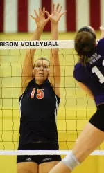 Bucknell Volleyball Pushes Colgate but Falls 3-1