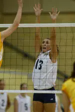 American Hands Bucknell Volleyball a 3-0 Setback