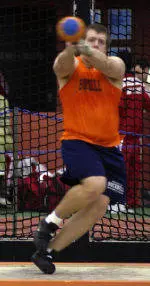 Bucknell Men's Track and Field in Third-Place after Two Days at Patriot League Championships
