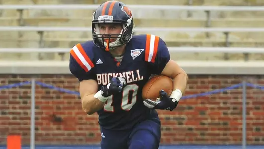 Kyle Sullivan Shows His Versatility in Bucknell Football Uniform