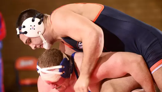 Stolfi's Decision Propels Wrestling to 21-18 Home Victory Over American