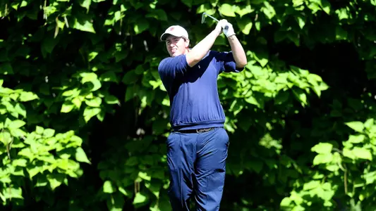 Levin Finishes in Top-10 as Men's Golf Takes 9th at Lehigh Invitational