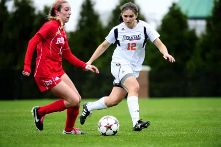 Women's Soccer Advances in PL Tournament with 2-1 Win at Army
