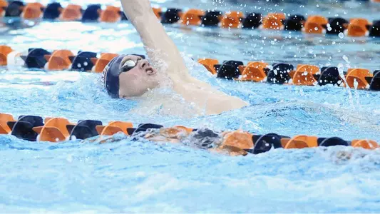 Men's Swimming & Diving Finishes Second at Bucknell Invitational