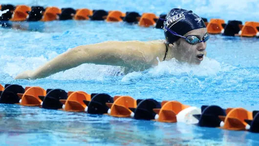 Women's Swimming & Diving Wins Five Events in Quad Meet vs. Patriot League Foes