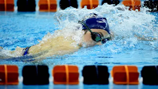 Potis & Perry Post Wins for Women's Swimming & Diving at Bison Invite