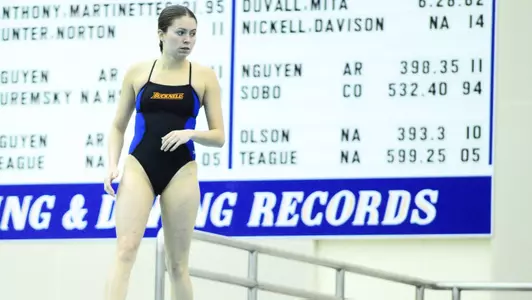 Three Members of Bison Swimming & Diving Teams Honored by Patriot League