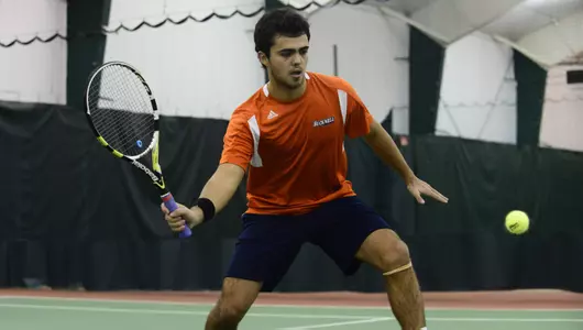 Men's Tennis Set for Saturday Afternoon Match with Fordham