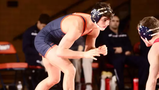 Wrestling Has Four Placewinners at Navy Classic