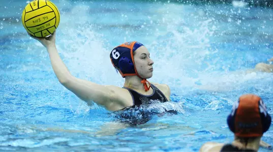 Women's Water Polo Splits with No. 9 Princeton, Mercyhurst
