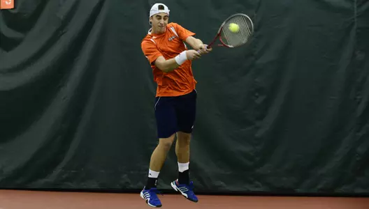 Men's Tennis Eclipsed by Duquesne in 7-0 Decision
