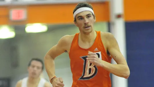 Bison Light Up the Track on First Day of Youngstown State National Invite